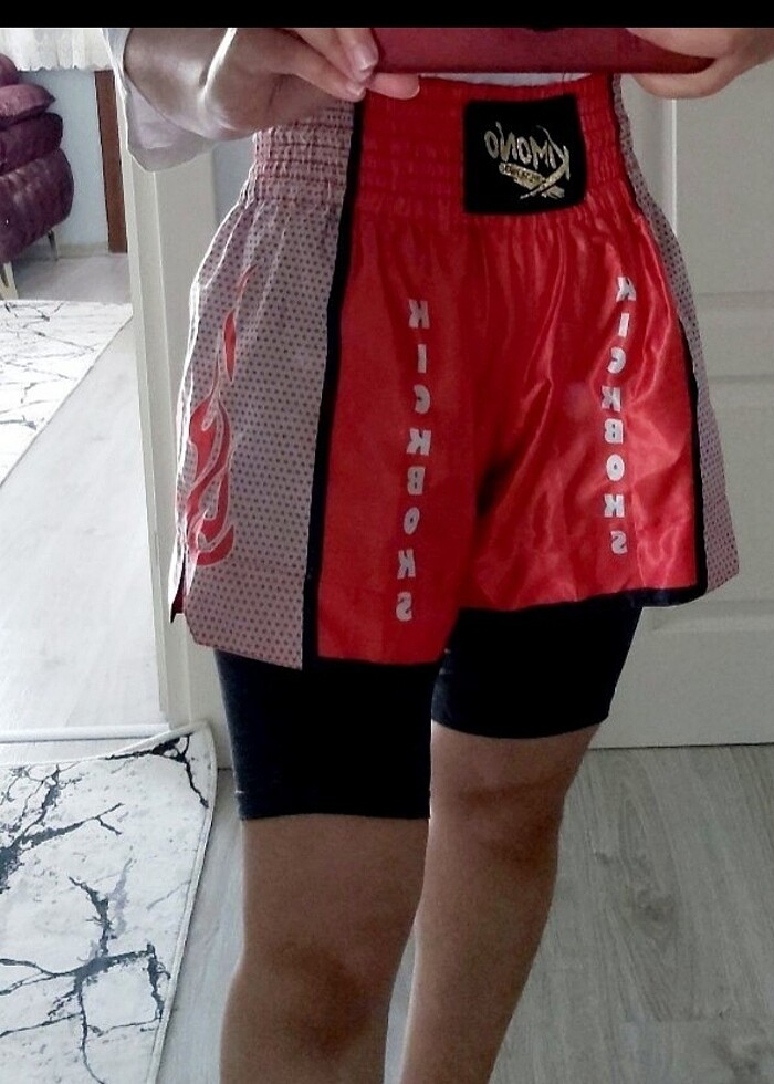 Kimono Kick boks şortu - Görsel 5