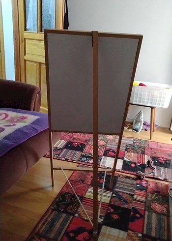 ÇOCUKLAR İÇİN BEYAZ AYAKLI YAZI TAHTASI (9 KARIŞ BOY/4 KARIŞ EN) - Görsel 2