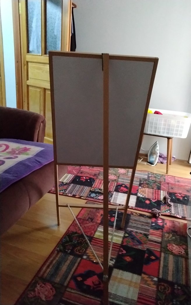 ÇOCUKLAR İÇİN BEYAZ AYAKLI YAZI TAHTASI (9 KARIŞ BOY/4 KARIŞ EN) - Görsel 2