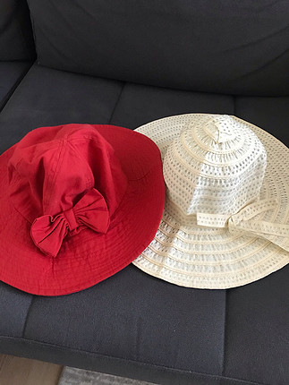 2 adet şapka