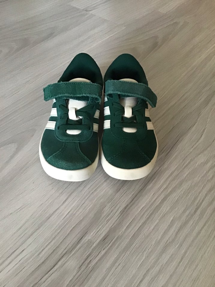 Adidas Erkek Çocuk Koyu Yeşil Spor Ayakkabı - Görsel 2