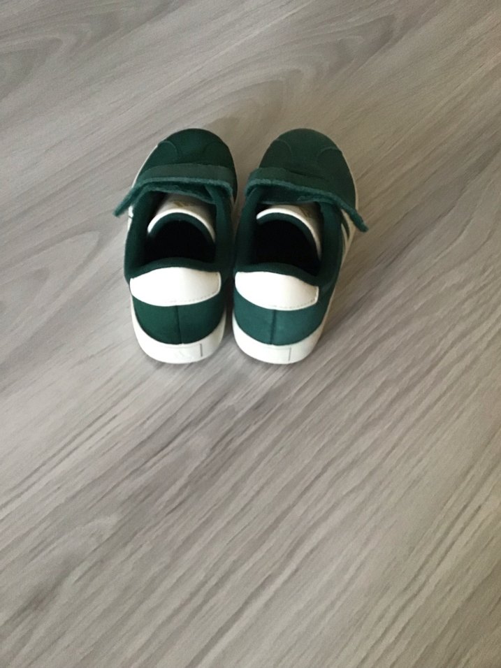 Adidas Erkek Çocuk Koyu Yeşil Spor Ayakkabı - Görsel 4