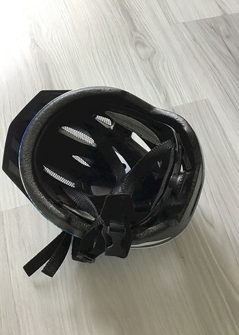 Mavi Desenli Bisiklet Kaskı - Görsel 5