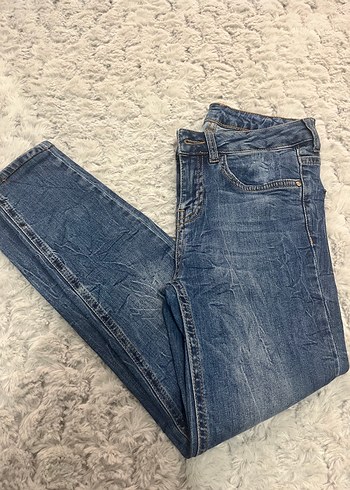 Twist Klasik Mavi Denim Jean