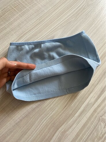 xs Beden Crop lastikli