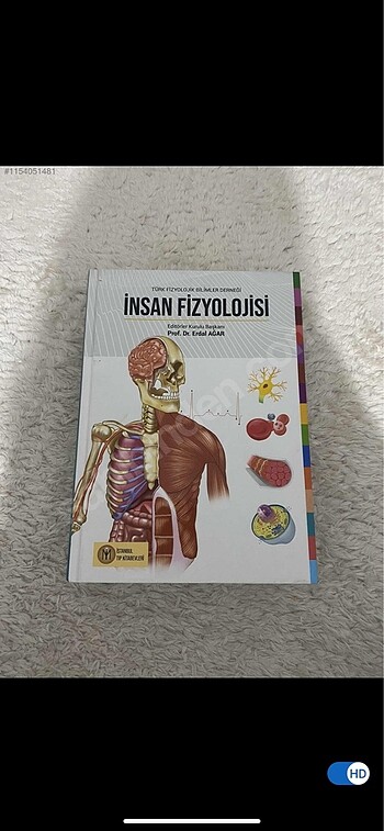 İnsan fizyolojisi kitap