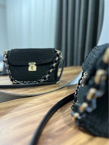 Guess El yapımı çapraz çanta