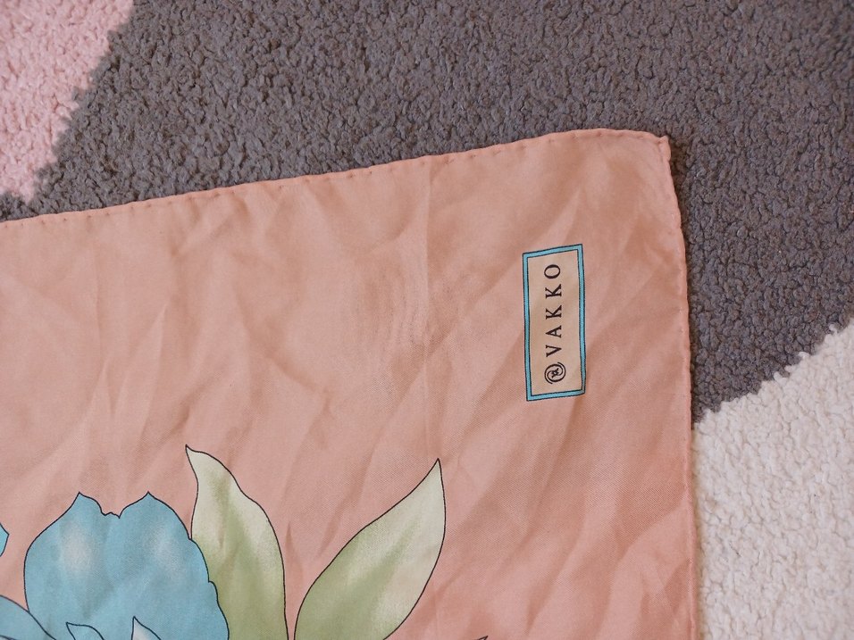 Çiçek Desenli Bohem Çok Renkli Kadın Eşarp - Görsel 2