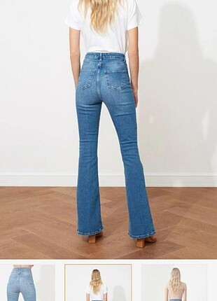 Trendyolmilla İspanyol paça Jean pantolon