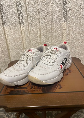 Beyaz Fila Platform Spor Ayakkabı - Görsel 3