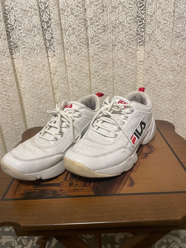 Beyaz Fila Platform Spor Ayakkabı - Görsel 3