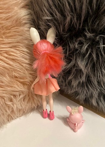 Enchantimals - Pembe Tavşan Temalı Bebek ve Mini Oyuncak - Görsel 2