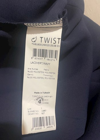 Twist 38 beden tulum - Görsel 8