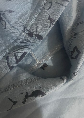 Mavi renk Sweat - Görsel 5