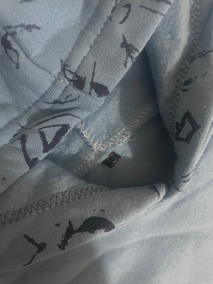 Mavi renk Sweat - Görsel 5