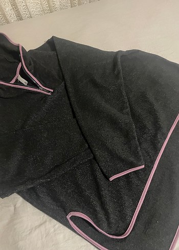 Penti Gri ince polar ev sweeti - Görsel 4