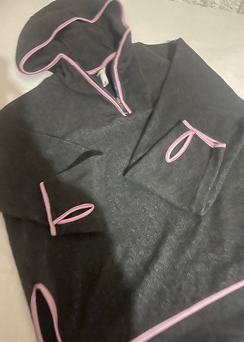 Penti Gri ince polar ev sweeti - Görsel 3