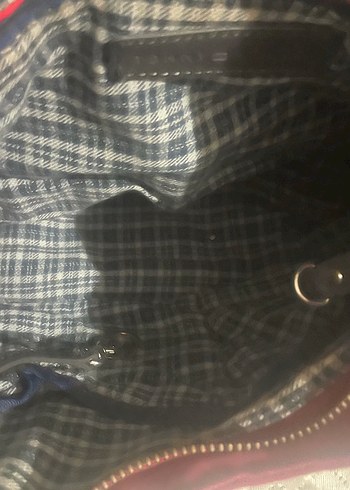 Tommy hılfıger bordo omuz Çantası - Görsel 11