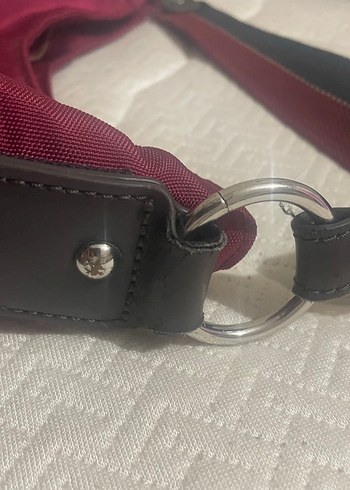 Tommy hılfıger bordo omuz Çantası - Görsel 7