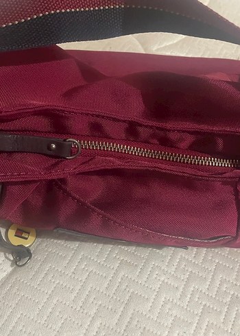 Tommy hılfıger bordo omuz Çantası - Görsel 12