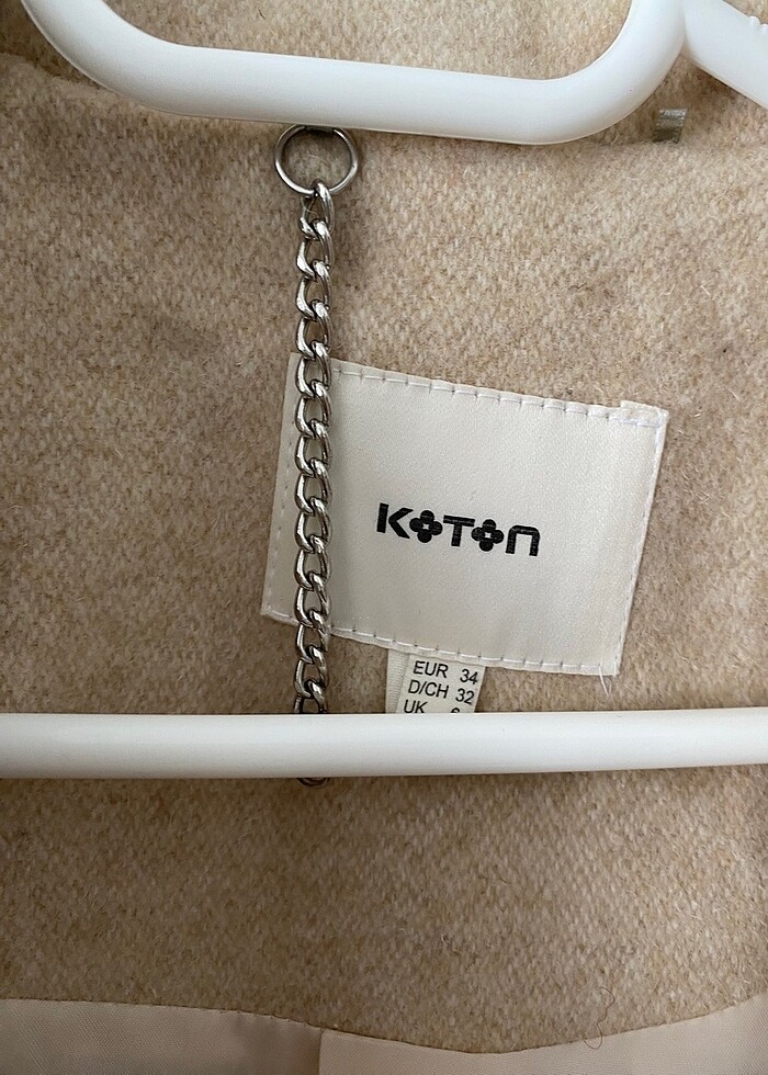 Koton kaşe kaban - Görsel 3