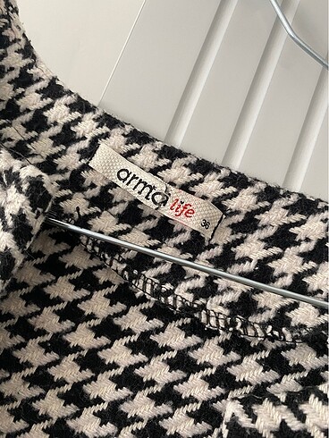 Kaz ayağı ceket - Görsel 5