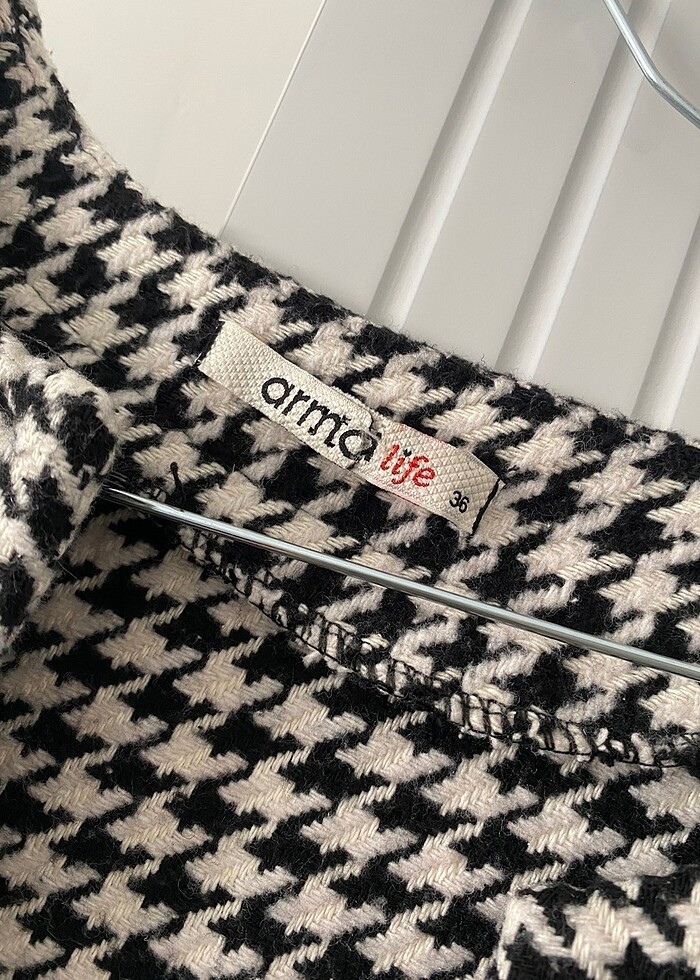 Kaz ayağı ceket - Görsel 5