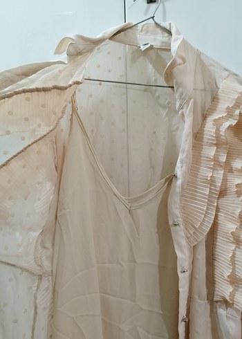 Rıver Island Pileli Elbise Gecelik Yada Gömlek - Görsel 3