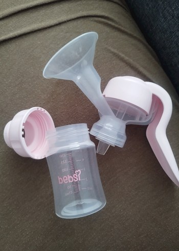 Bebsi Pembe Pastel Manuel Göğüs Pompası