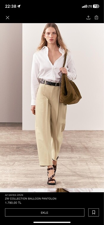 Zara pantolon