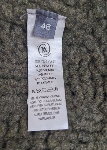 Vakko Lorena Antoniazzi yeşil triko - Görsel 8