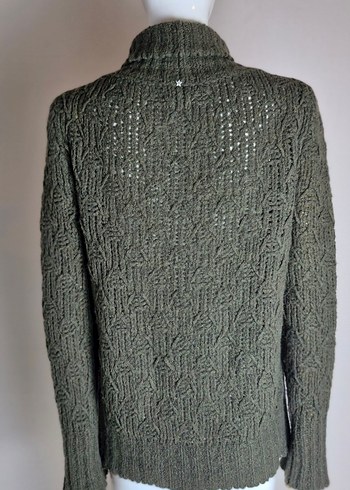 Vakko Lorena Antoniazzi yeşil triko - Görsel 3