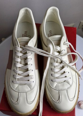 Valentino Garavani upvillage ekru sneakers - Görsel 5