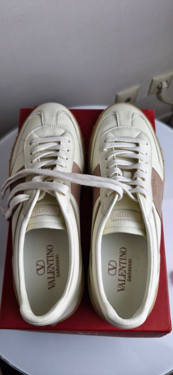 Valentino Garavani upvillage ekru sneakers - Görsel 4