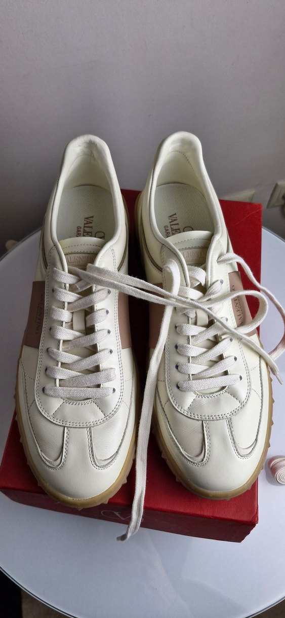 Valentino Garavani upvillage ekru sneakers - Görsel 5
