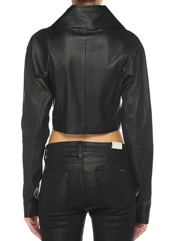 Robert Rodriguez deri ceket - Görsel 3