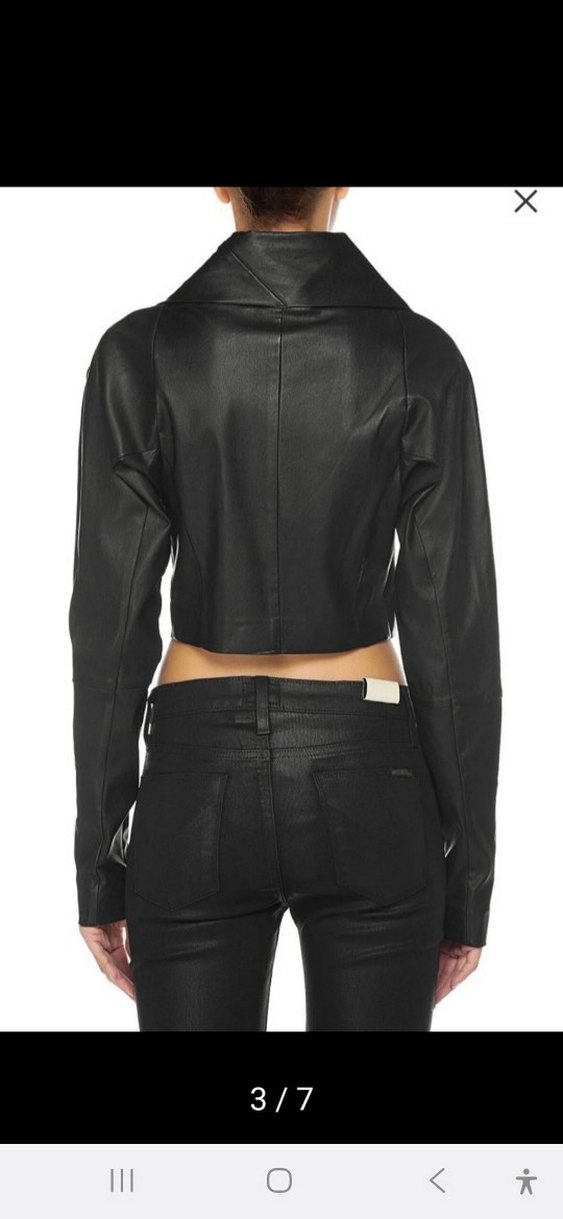 Robert Rodriguez deri ceket - Görsel 3