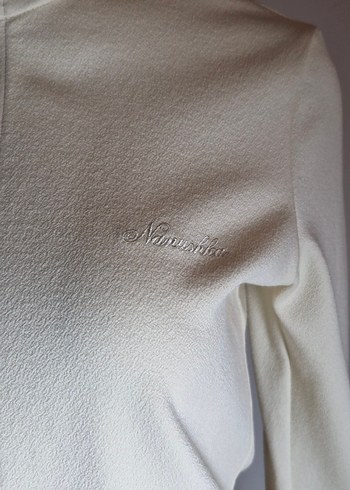 Nanushka dik yaka fermuarlı sweatshirt - Görsel 9