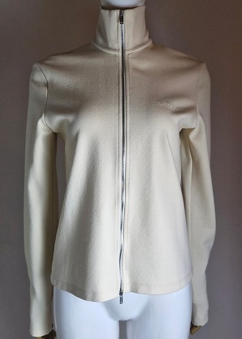 Nanushka dik yaka fermuarlı sweatshirt - Görsel 8