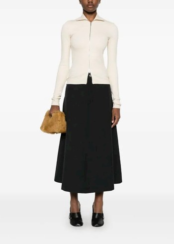 Nanushka dik yaka fermuarlı sweatshirt - Görsel 2