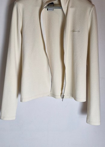 Nanushka dik yaka fermuarlı sweatshirt - Görsel 5