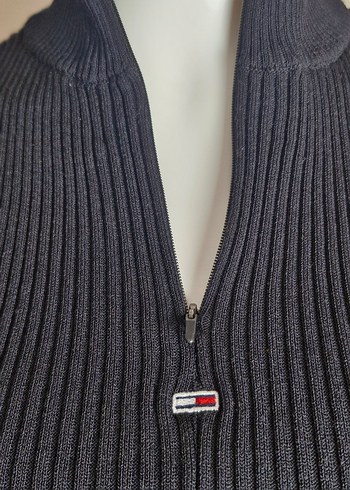 Tommy hilfiger fermuarlı sweatshirt - Görsel 3