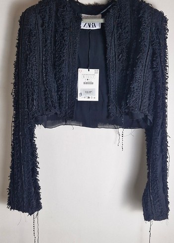 Zara Limited Edition crop blazer - Görsel 5