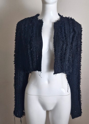 Zara Limited Edition crop blazer - Görsel 6