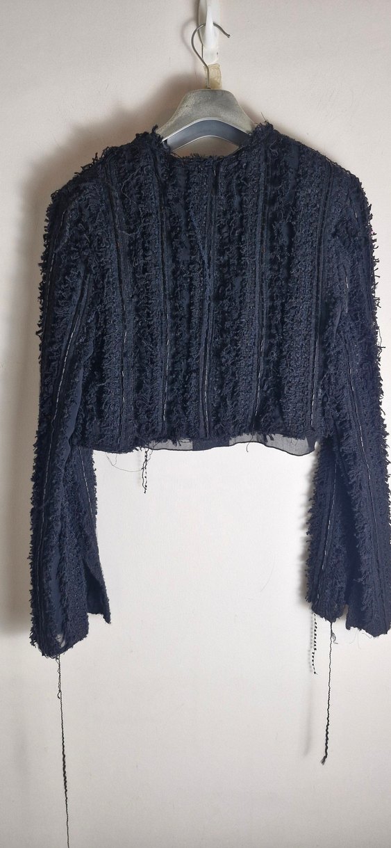 Zara Limited Edition crop blazer - Görsel 3