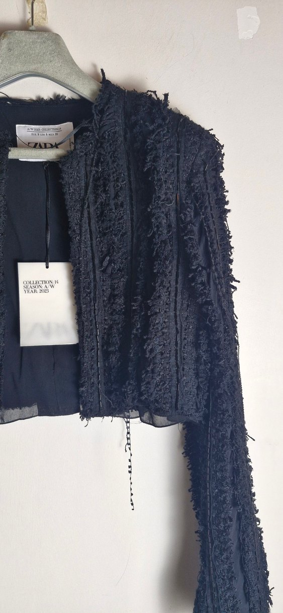 Zara Limited Edition crop blazer - Görsel 2