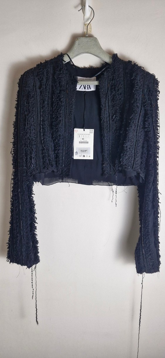 Zara Limited Edition crop blazer - Görsel 5