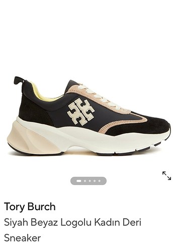 Tory burch deri sneakers - Görsel 8