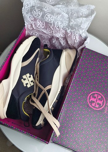 Tory burch deri sneakers - Görsel 6