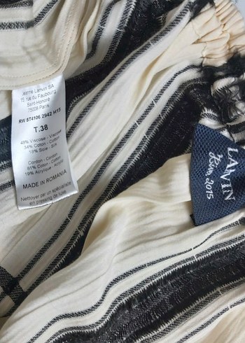 Lanvin püsküllü midi etek - Görsel 5